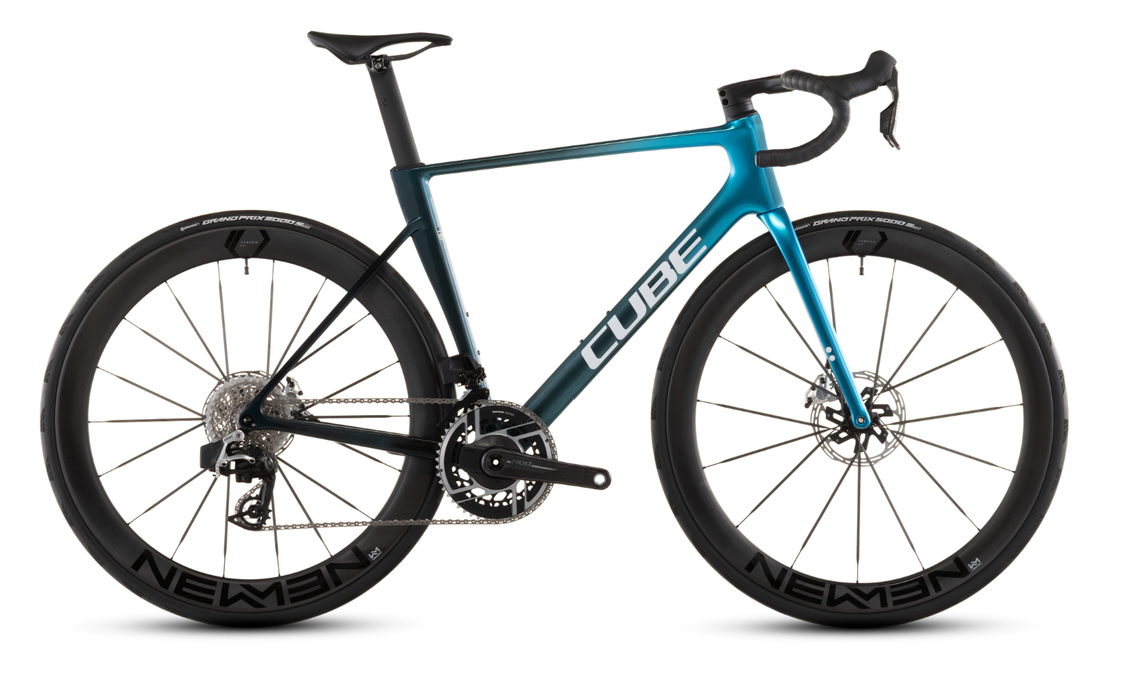 Cube Litening AIR C:68X SLX 2026 - SRAM RED AXS 2x12sp - NEWMEN Streem Allround VONOA - 162 / 56 cm / blu