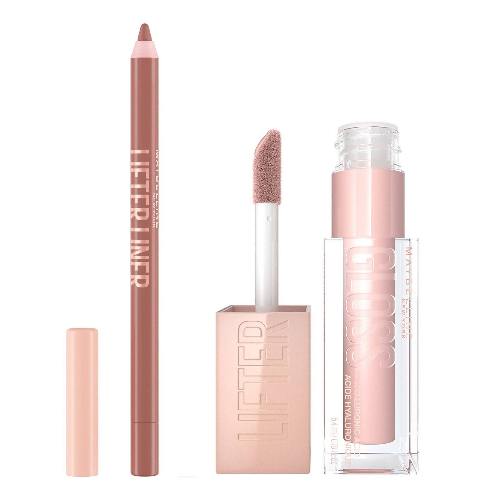Maybelline Lifter Liner & Gloss Lip Kit (Various Shades) - On it
