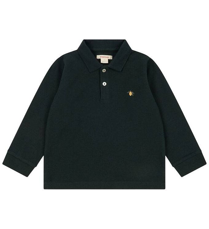 Konges Sløjd Polobluse - Florian - Scarab - Konges Sløjd - 5 år (110) - Bluse