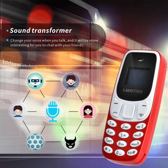 L8Star Bm10 Mini Mobiltelefon Låg Strålning Flerspråkig Lång Standbytid Bluetooth-kompatibel Hörlursuppringare GSM-nätverk Dubbla Kort Dubbel Standby