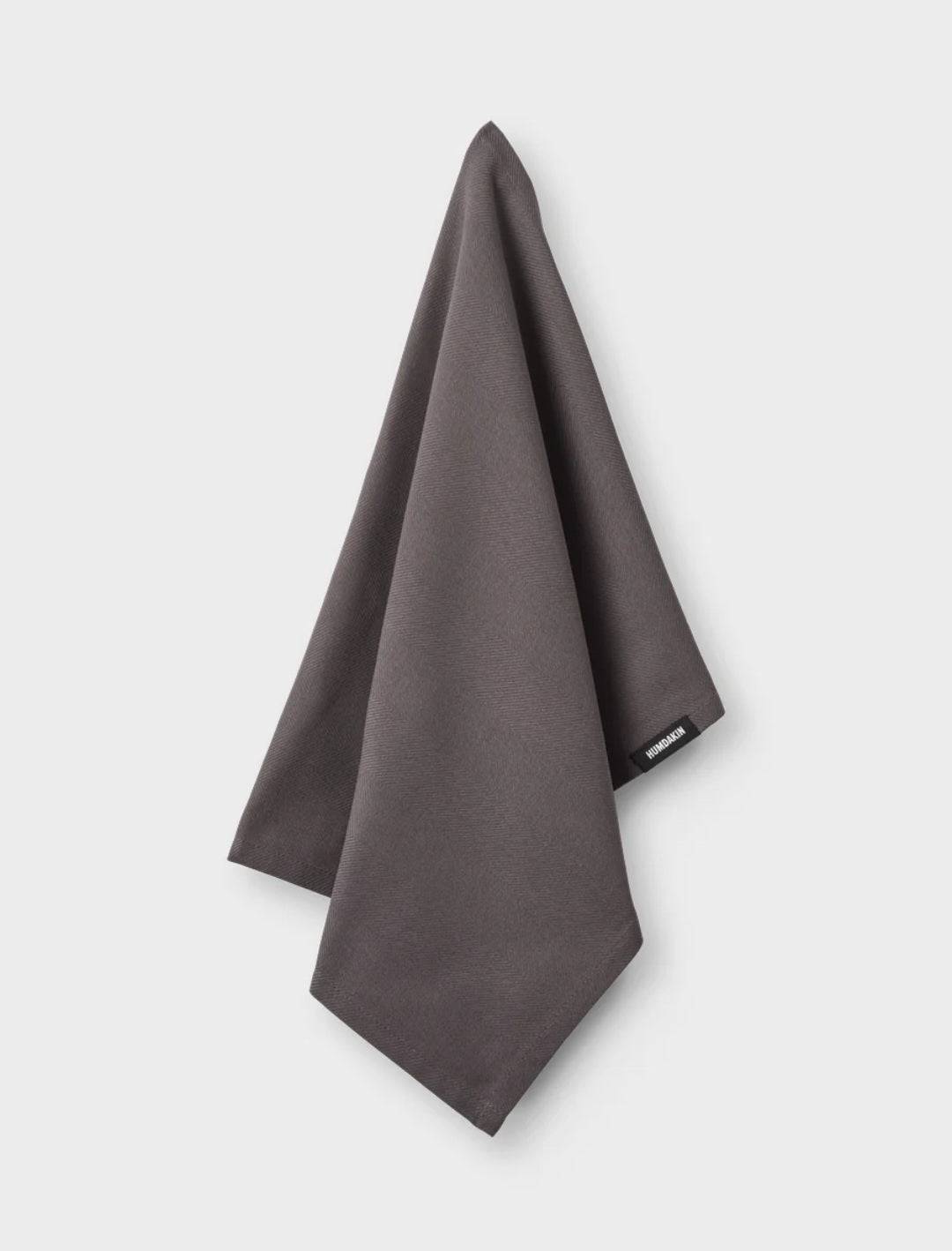 Humdakin - Strikket Køkkenhåndklæde, Fås i 2 farver - Steel Grey & Bison Brown - Bison Brown