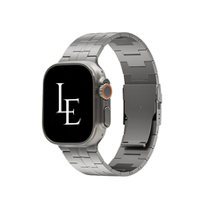 Apple Watch (42/44/SE/45/46/49mm) - L'Empiri™ X35 Ægte Titanium Rem - Natural