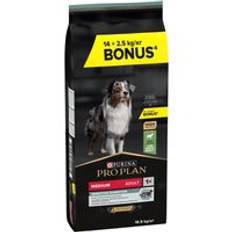 12/14 kg Pro Plan torrfoder hund + 2/2,5 kg på köpet! PURINA PRO PLAN - Medium Adult Sensitive Digestion (14 + 2,5 kg på köpet)