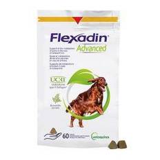 Flexadin Advanced UCII med Boswellia serrata. Støtte til bevægeapparatet hos hunde. 60 stk.