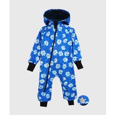 Waterproof Softshell Overall Comfy Carnation Flowers Jumpsuit