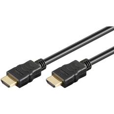 Standard HDMI 1.4 kabel - 2 x 19 pol han, m.E, Sort (15m)