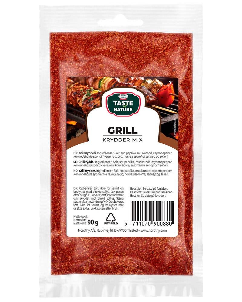 Taste of Nature – Grill Krydderimix 90 g