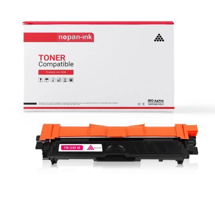 NOPAN-INK - x1 Toner BROTHER TN245 M compatible Brother MFC-9330 9340 9140 HL-3140 3150 3170 DCP-9020 3150 MFC 9330 9340 DCP 9020