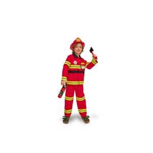 Maskeraddräkt - Brandman - Strl 96-116