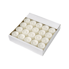 TEA LIGHTS Värmeljus, 50-pack, Vit