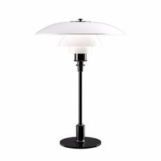 Louis Poulsen PH 3½ - 2½ Bordlampe - Sortforkromet