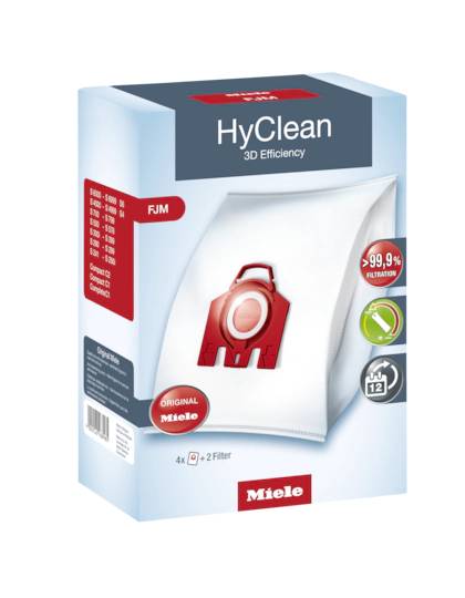 Miele Støvsugerposer HyClean 3D - FJM - 4 poser