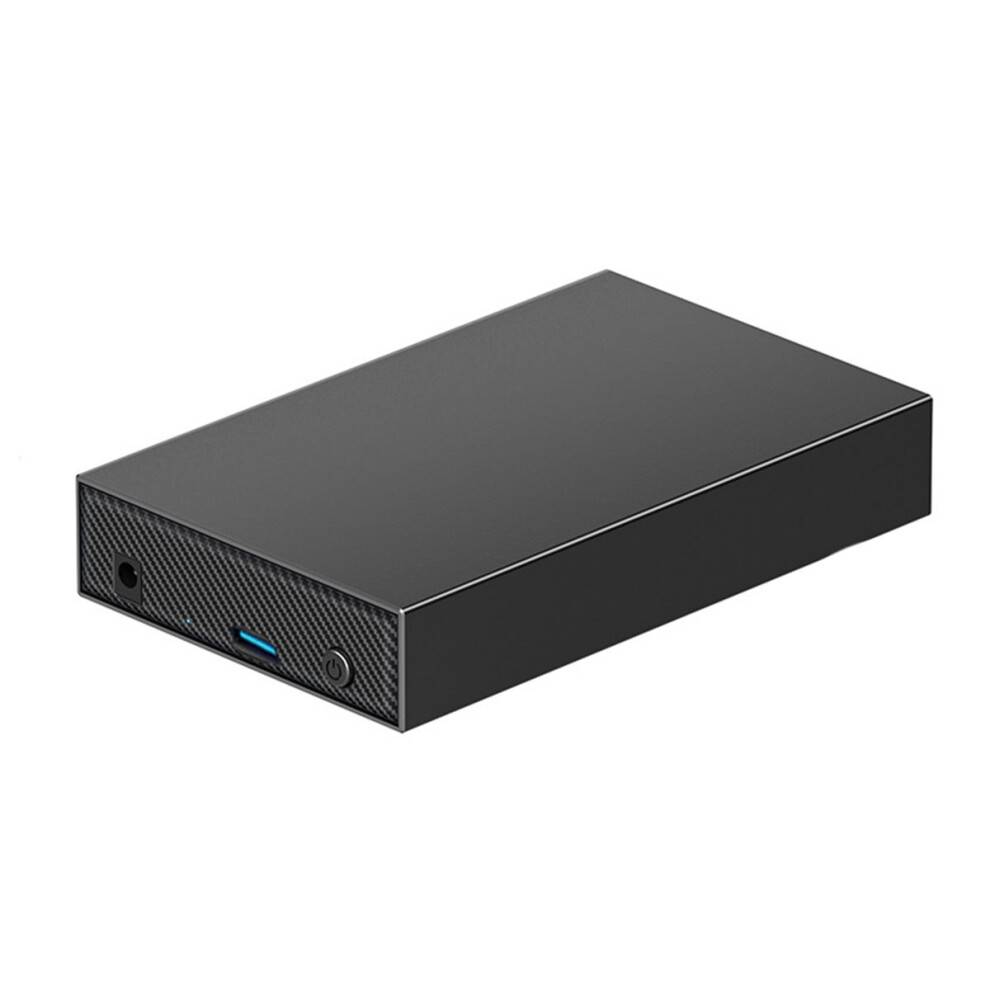 3,5-tommers harddisk-kabinet til USB 3.0-adapter Ekstern harddiskkabinet til 2,5-tommers 3,5-tommers SSD-disk 450 MB/S 22 TB harddisk-kabinet (EU)