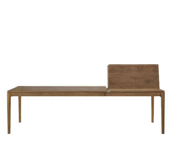 Ethnicraft Teak Bok Udtræksbord - 180-280cm.
