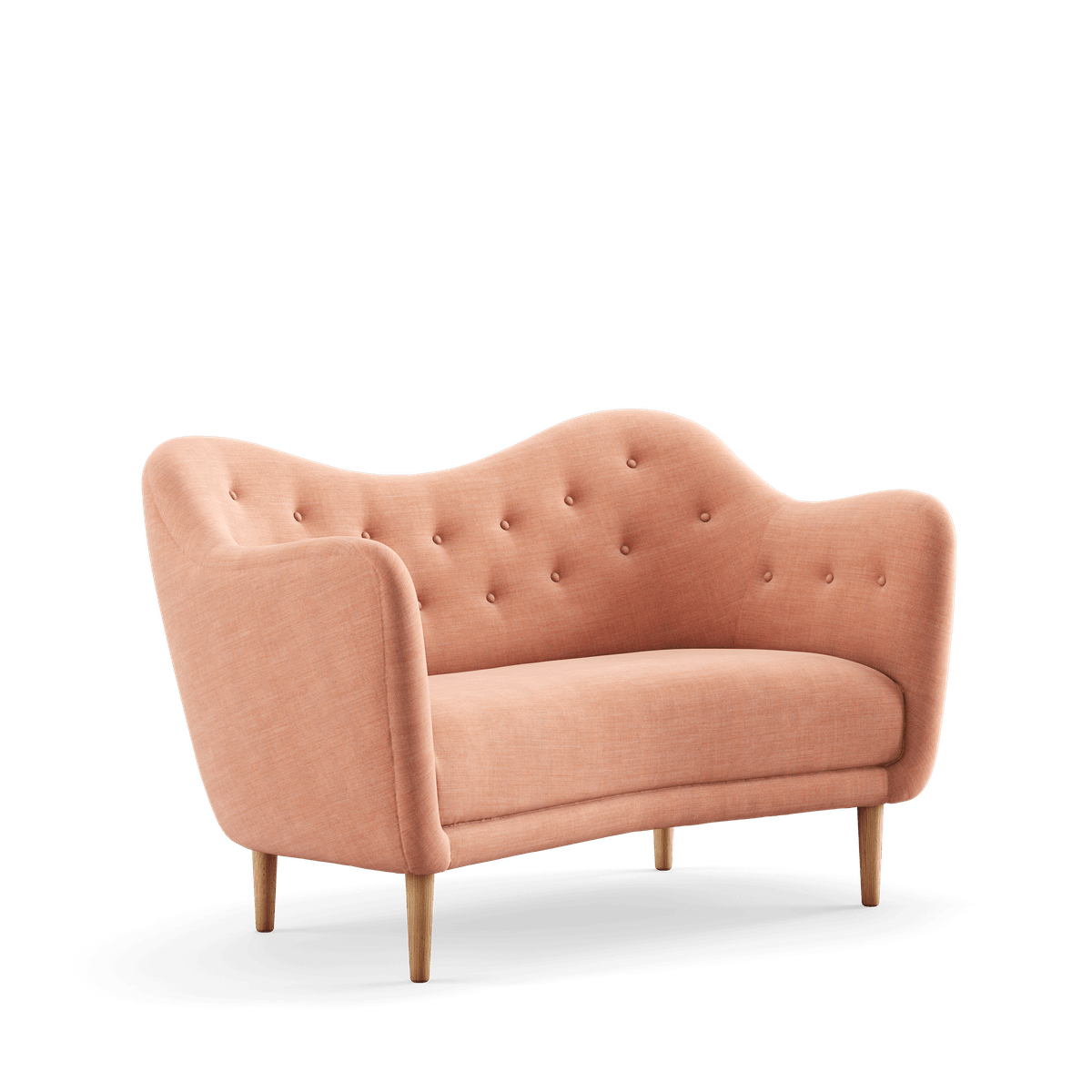 46 sofa, eg olie af Finn Juhl Remix 612 - Jacobsen Plus