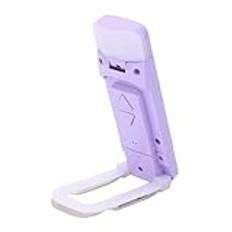 Clip On Book Light USB Uppladdningsbar LED-läslampa med 5 Ljuslägen och 3 Färger, Timerfunktion, Multifunktionell Boklampa för Nattläsning, Studier, Resor - Portable Cli