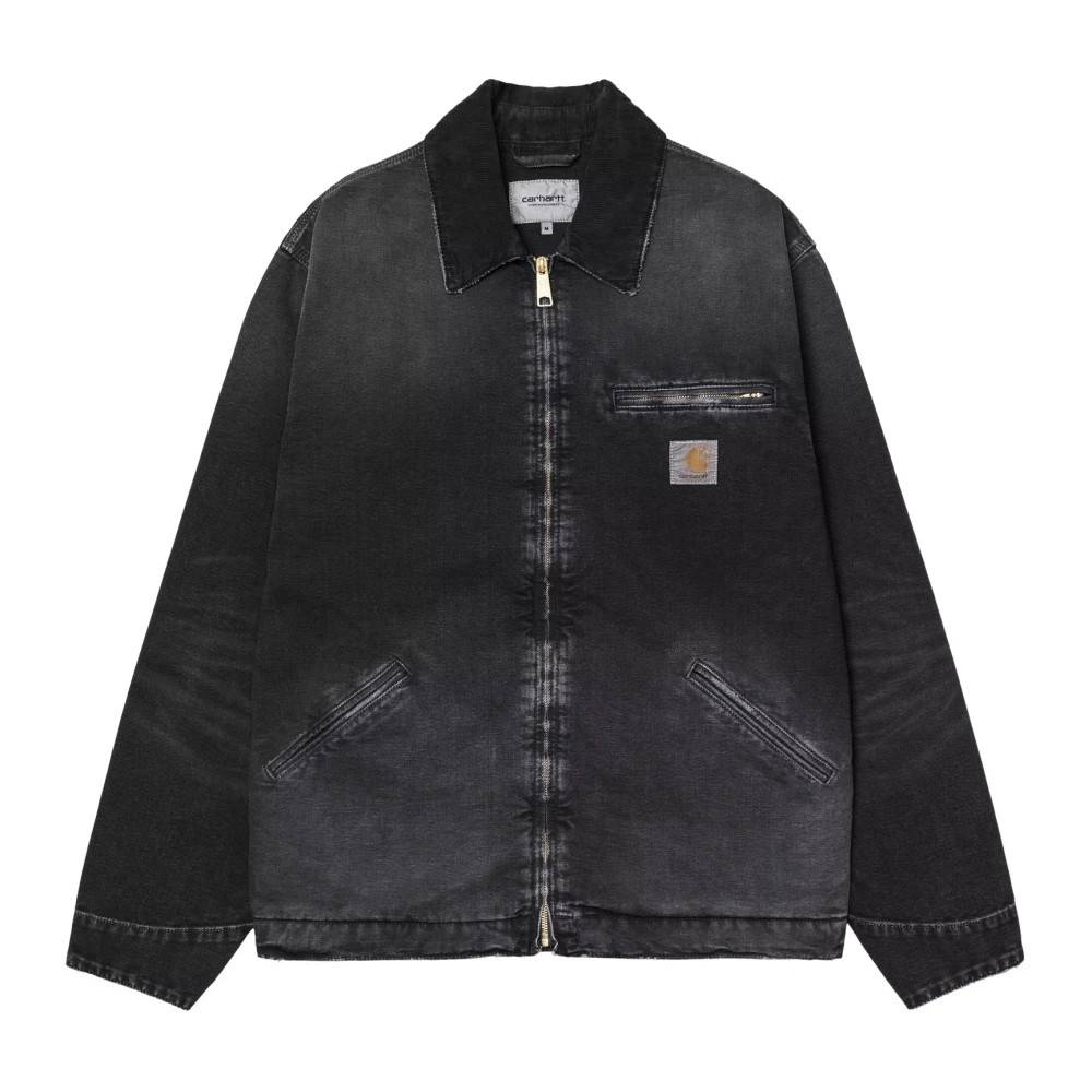 Carhartt Wip OG Detroit Jacket - - Jakker - Herre - Sort - M - Bomuld - OG Detroit Jacket