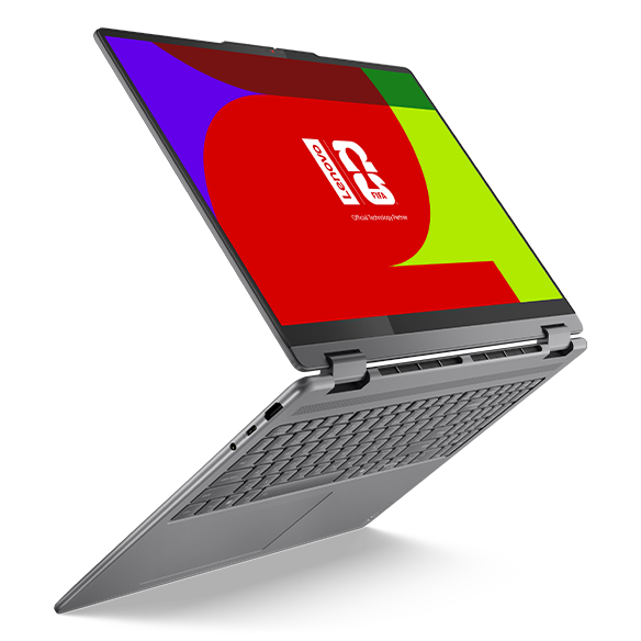 Lenovo Yoga 7i 2-in-1 Gen 10 16 Intel Intel® Core Ultra 7 256V-processor LPE-kärnor upp till 3,70 GHz P-kärnor upp till 4,80 GHz, 16 GB MOP, Windows 11 Home 64, 1 TB SSD M.2 2242 PCIe Gen4 TLC