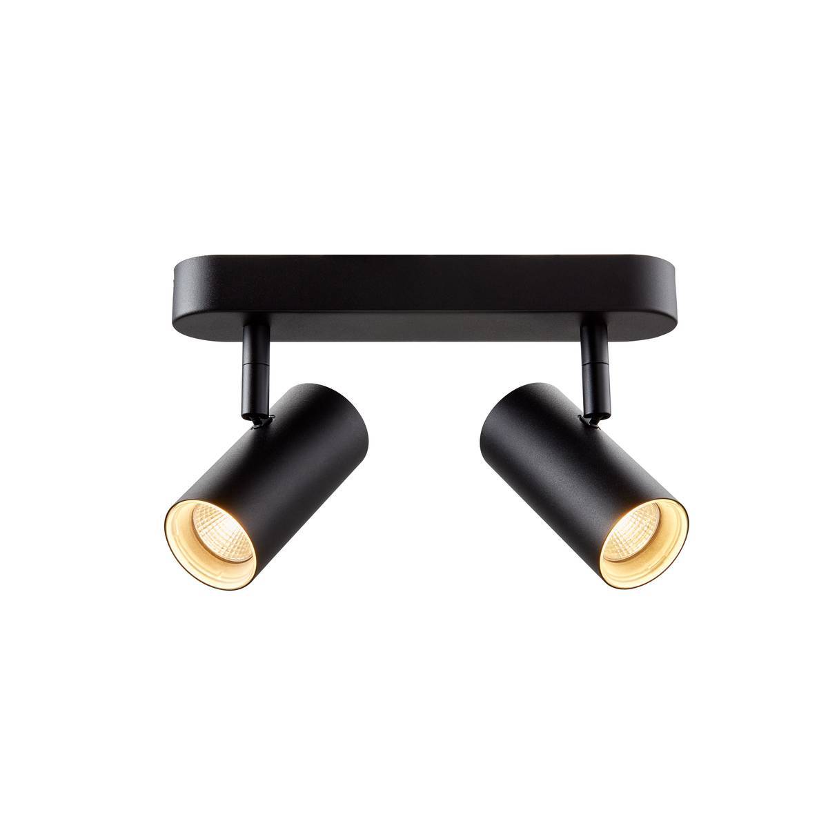 SLV Noblo II LED tak- och vägglampa Svart