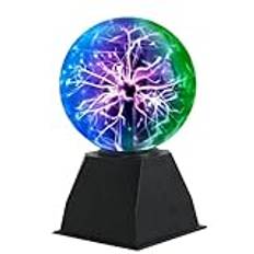 Riserva 15CM Plasma Ball Light, Taktil Ljudkänslig Magic Plasma Ball Blinkande Pedagogisk Leksak, För Barn Nytt Julfest Dekoration