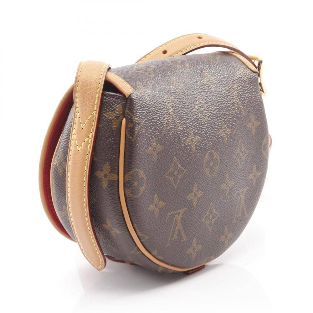 Louis Vuitton Vintage Sac Tambourine Stl. - Axelremsväskor Från Magasin - Brown (L 15cm x W 18cm x D 7cm)