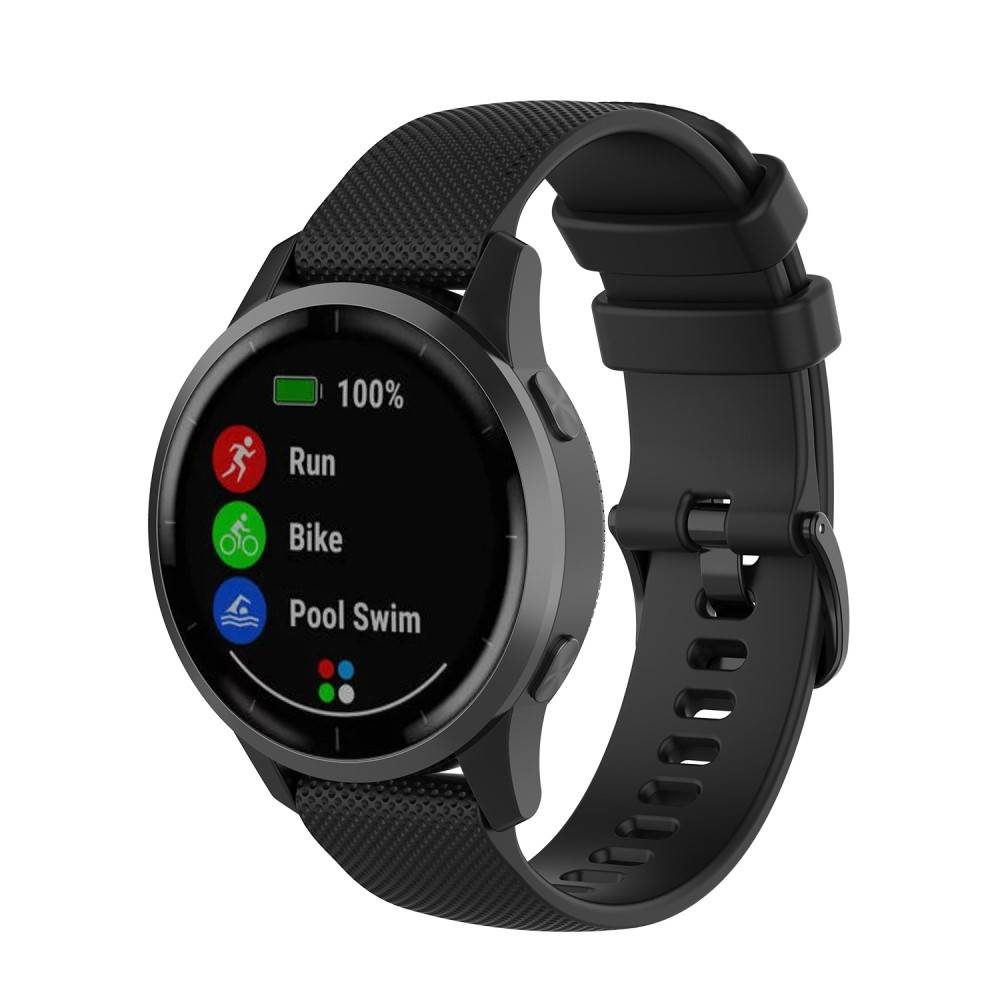 Garmin Vivoactive 4 Armband i silikon, Svart