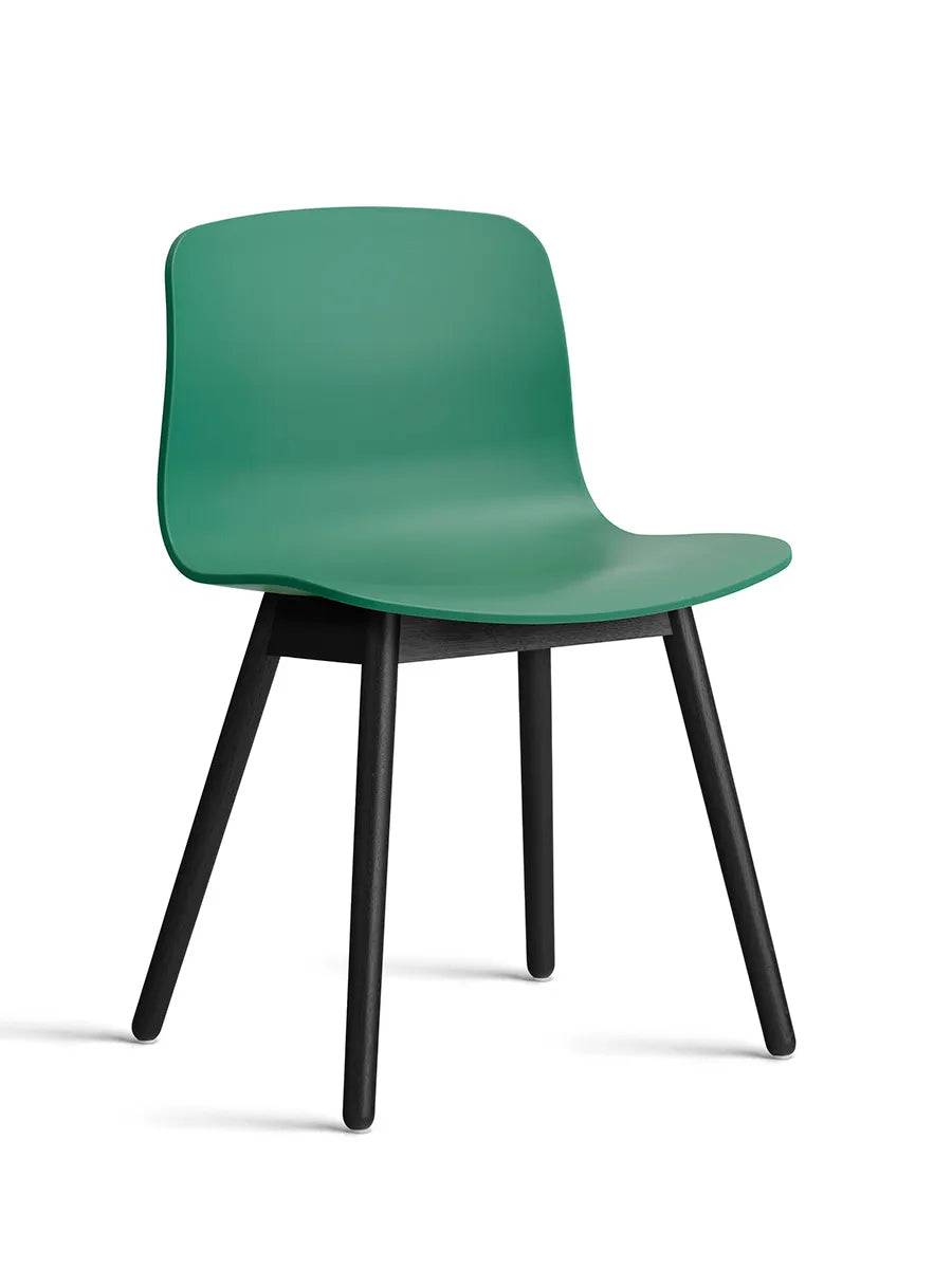 About a Chair AAC12 fra Hay Teal Green / Sortbejdset eg - Jacobsen Plus