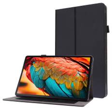 Lenovo Tab P11/P11 5G - Læder cover med kortholdere - Sort