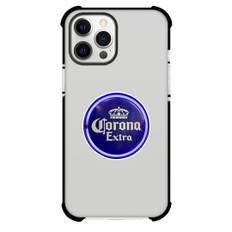 Corona Phone Case For iPhone Samsung Galaxy Pixel OnePlus Vivo Xiaomi Asus Sony Motorola Nokia - Corona Logo Extra Blue LED Neon Light