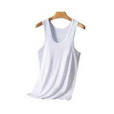 Men&#39;s Fitness Compression Tank Top Sleeveless Shirt For Sports - White - L,M,XL,XXL,XXXL