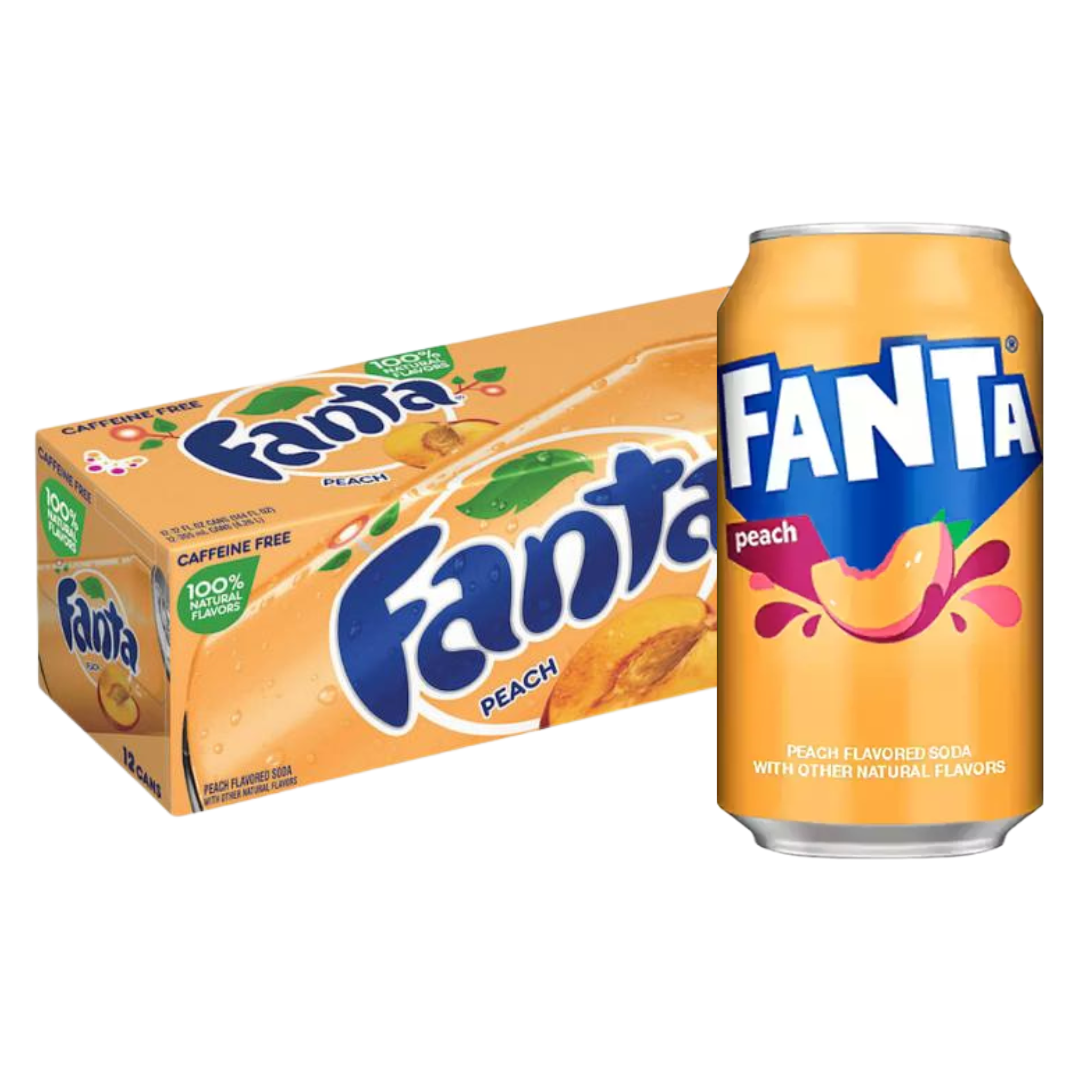 Fanta Peach 355ml USA - 12-pack