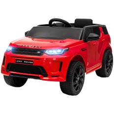 Elbil til Børn med Fjernbetjening, Land Rover Discovery Rød