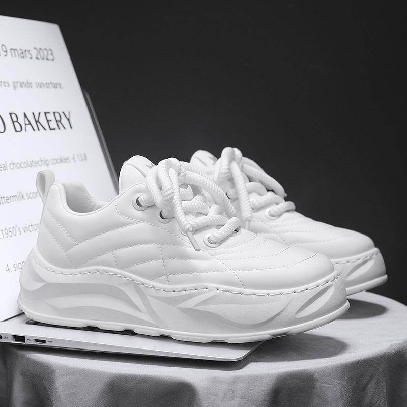 Herrskor Sneakers man casual Herrskor tenis Lyxskor Träningssko Race Andningsbara Skor mode löparskor för kvinnor cm black