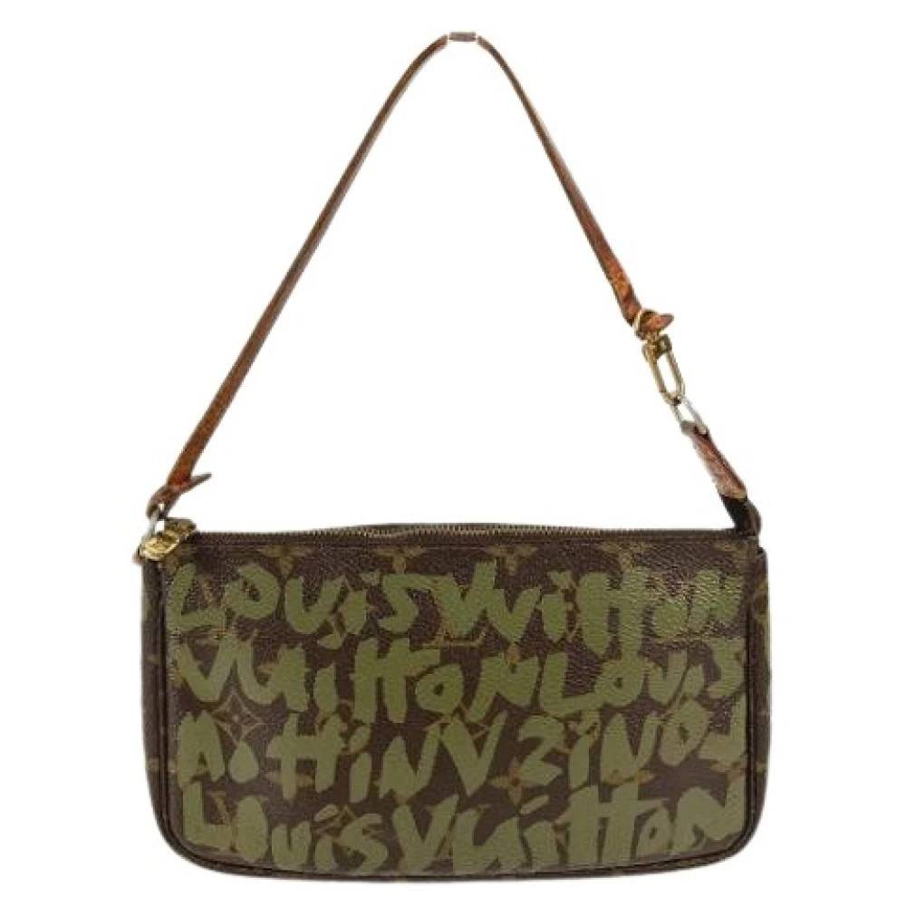 Louis Vuitton Vintage - Pre-owned Monogram Graffiti Pochette Vintage - Dam - ONE Size - Läder