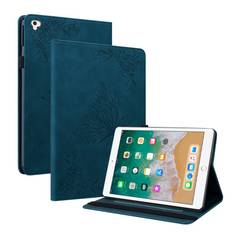 Læderetui Sommerfugle Apple iPad 9.7 6th Gen (2018) Blå