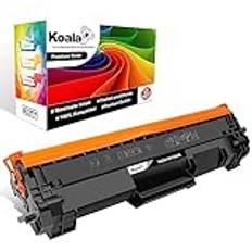 Koala 142A 142X tonerkassett kompatibel som ersättning för HP-toner 142A W1420A W1420X svart för HP Laserjet MFP M139w M140w M110 M140 M139 M139we M140we M110we (INGEN CHIP, 1-pack