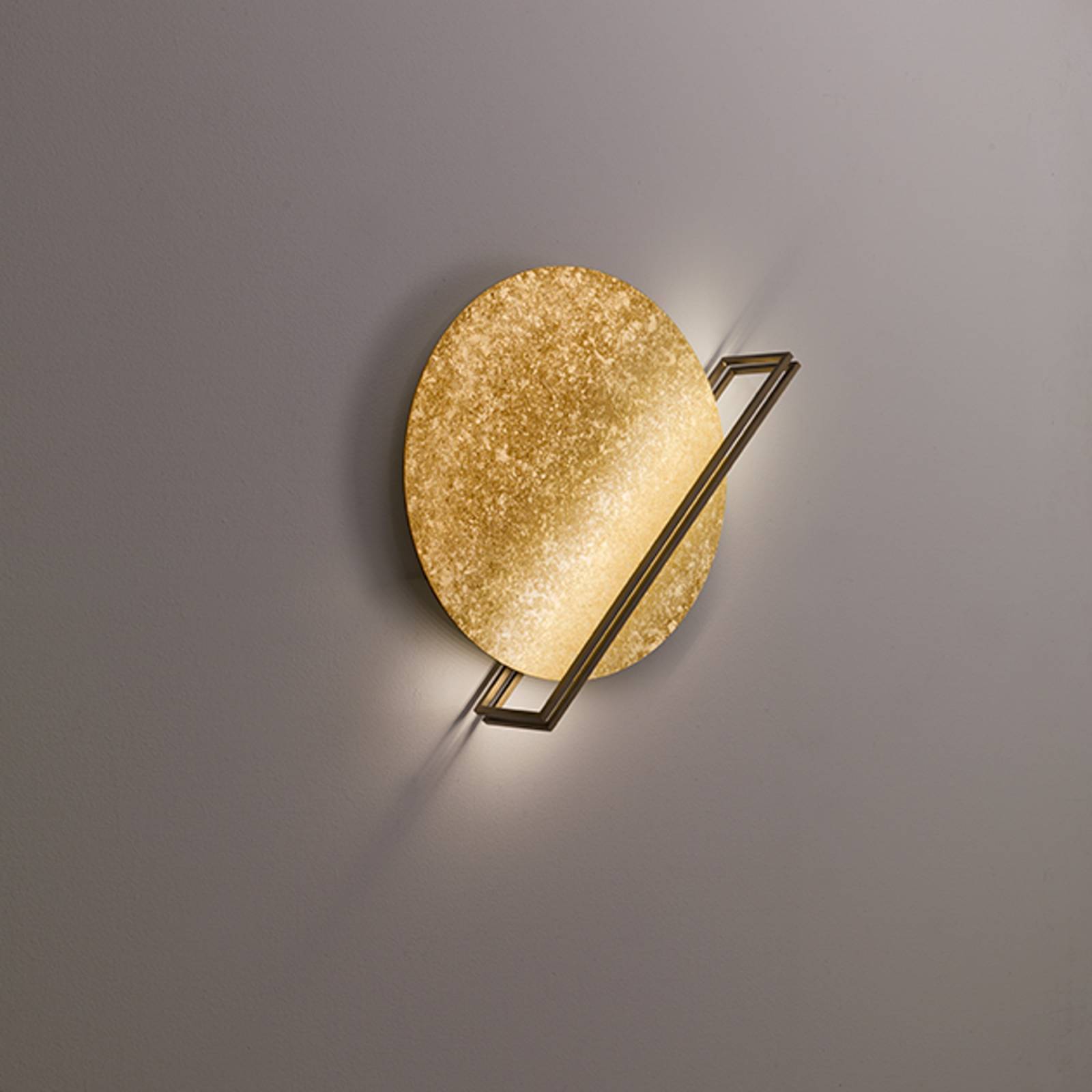 ICONE Designer loftslampe Essenza, dæmpbar, Messing/guld, Stue/spisestue, Aluminium, Design,