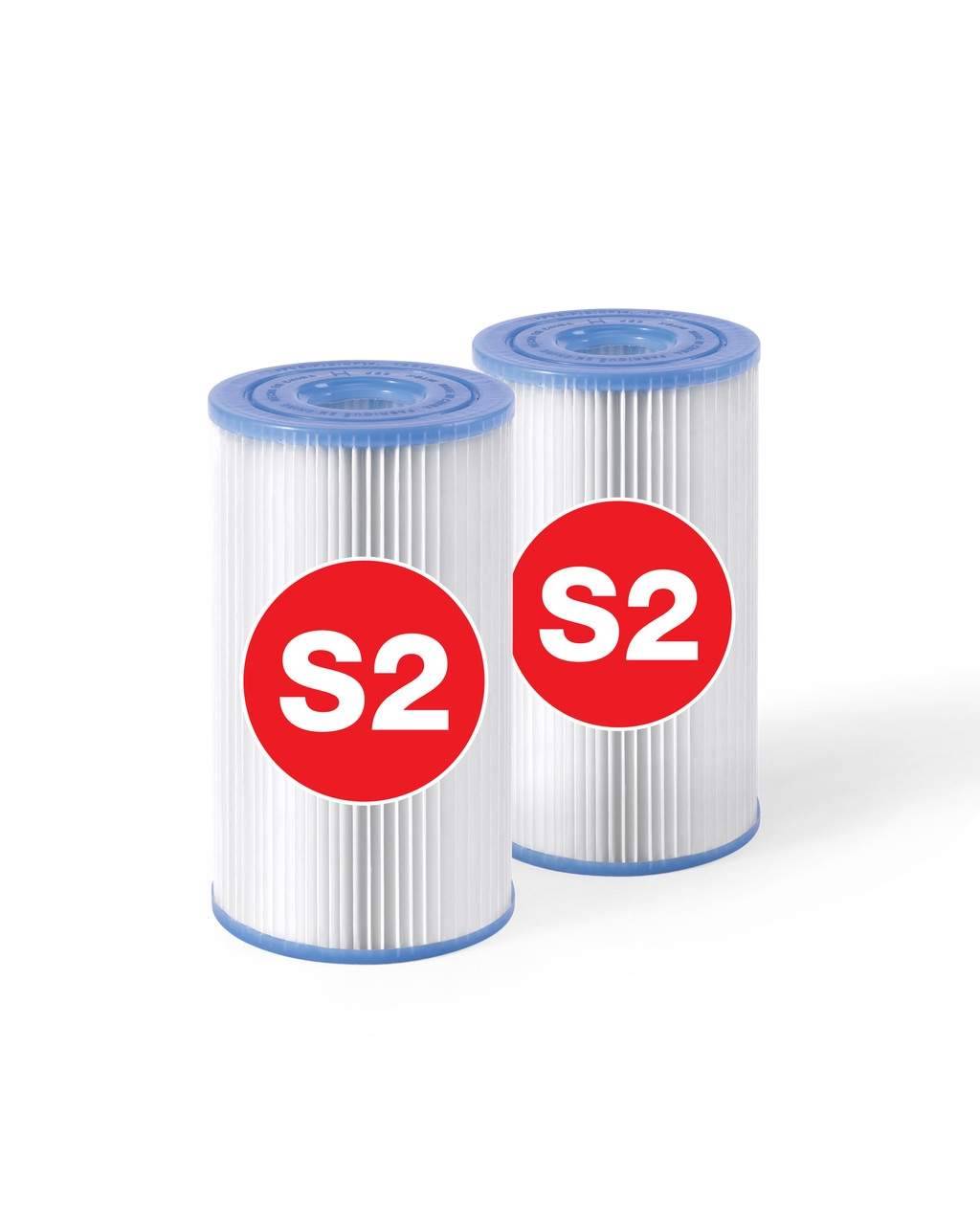 Spa-filterpatroner – Terylene, sæt med 2, nem rengøring
