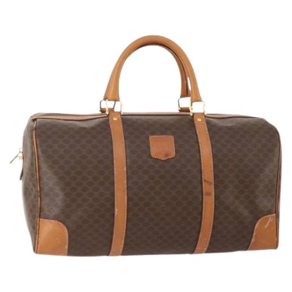 Celine Vintage Pre-owned Vintage Boston Taske - Vintage - Dame - Brun - ONE SIZE - Uld