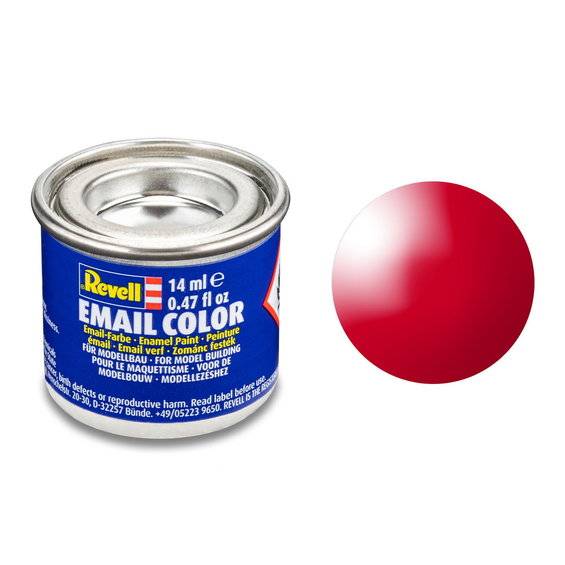 Revell hobbyfärg 14 ml - 34 Italian red / gloss - Röd