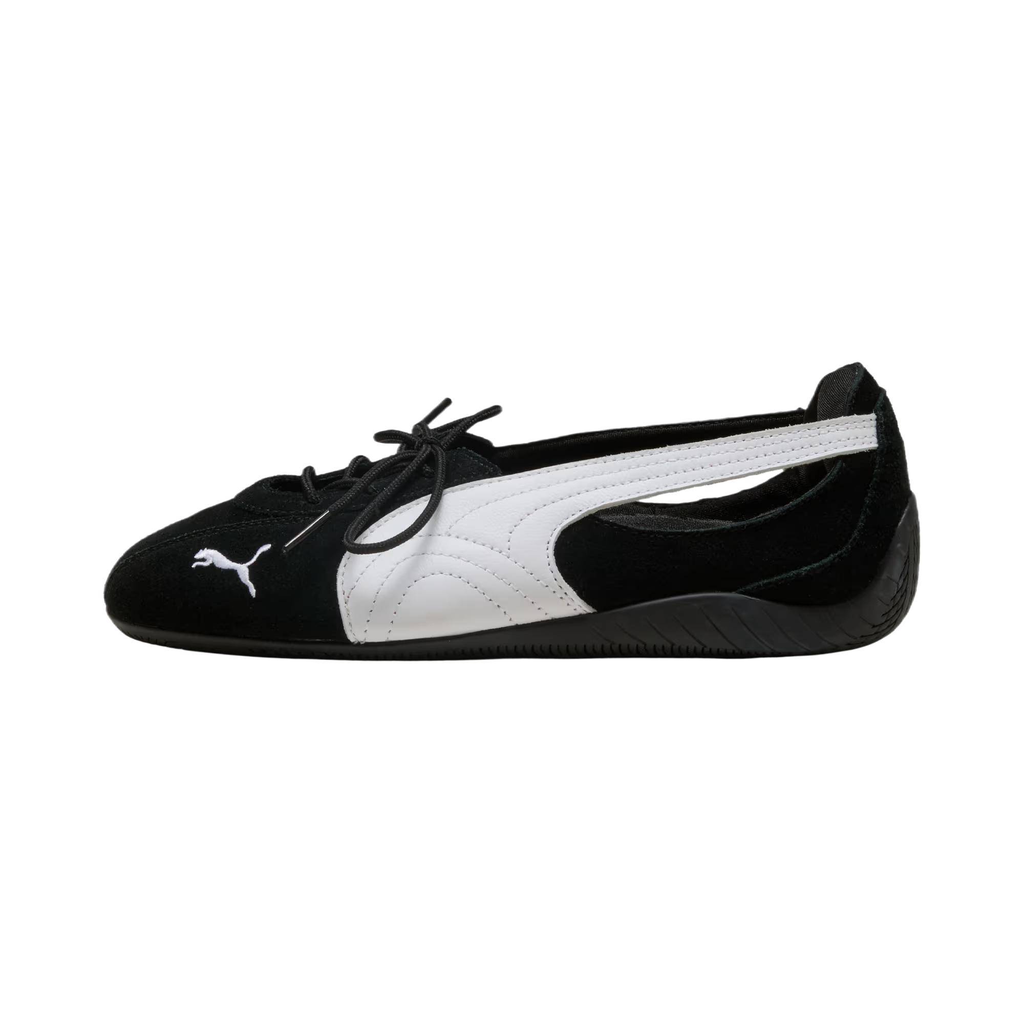 Puma Speedcat Ballet Nova Bekväm Passform Rund Tå Låg Topp Livsstil Vardagsskor Dam sneakers 408340-02 37