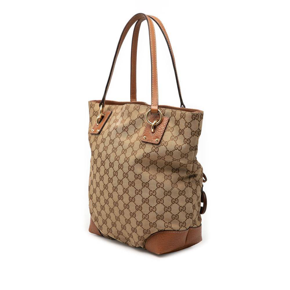 Gucci Vintage Gucci Tote L 31cm x W 24cm x D 12cm - Totebags hos Magasin.