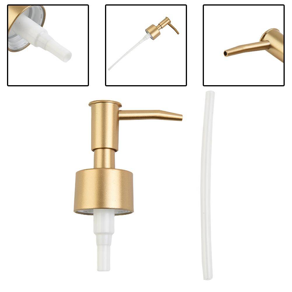 Tvålpump Huvud Flytande Lotion Dispenser Huvud Badrum Flytande Tvåldispenser Toalett Hand Ersätt Lotion Schampo Pump Rör