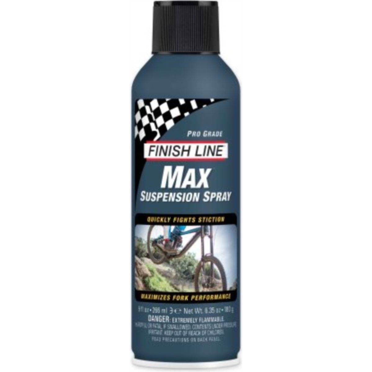 Affjedringsolie Finish Line Max Suspension Spray 266ml Aerosol.