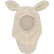 Huttelihut Balaclava Ears Wool Teddy Stl. 53\4-6Y unisex - Elefanthatt Från Magasin - Cement (53\4-6Y)