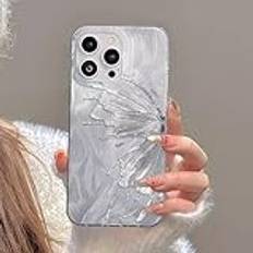 Fodral För iPhone 11Pro Max Luxury Laser Silver Butterfly,4,För iPhone 11Pro Max