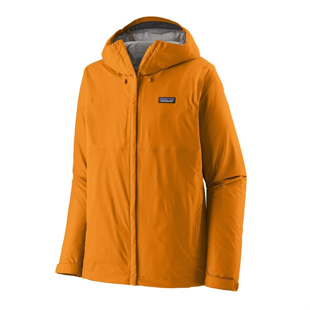 Patagonia Mens Torrentshell 3L Rain Jacket - Autumn Orange.