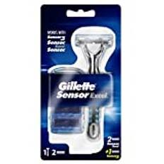Gillette - Sensor Excel Raksystem med 2 SensorExcel och 1 Sensor3 Påfyllningshyvlar - 1 Set
