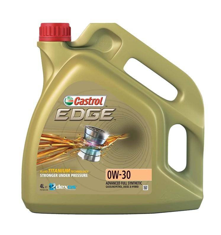 Castrol EDGE 0W-30 motorolie - 4 l fuldsyntetisk
