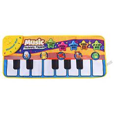 Baby Elektronisk Piano Musik Lekmatta Musikleksaker Elektronisk Musik Animal Touch Lekmatta Krypmatta för Pojkar och Flickor 1 2 3 år Gammal